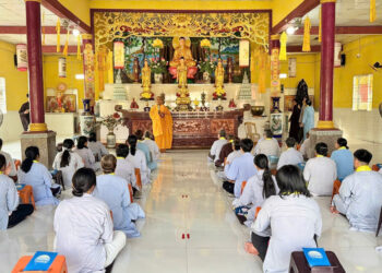 Cà Mau: Khóa tu Thiền tịnh tại chùa Phong Lợi