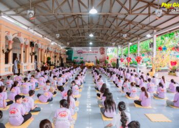 Cà Mau: Khóa tu “Hạt giống Từ bi” lần thứ 30 tại chùa Giác Hoa