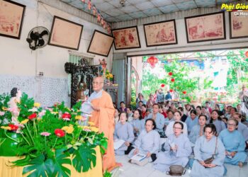 Cà Mau: Kính mừng ngày Đức Thế Tôn đản sinh tại Tịnh thất Pháp Tánh
