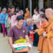 Cà Mau: Hội Từ thiện chùa Bửu Linh trao 200 phần quà đến người dân khó khăn và người khiếm thị