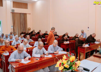 Cà Mau: Kỳ thi học kỳ II lớp Cao đẳng Phật học khóa VI và Trung cấp Phật học khóa VII