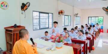 Tin vắn – Cà Mau: Lớp Giáo lý Phật học căn bản tại chùa Hải Triều Âm