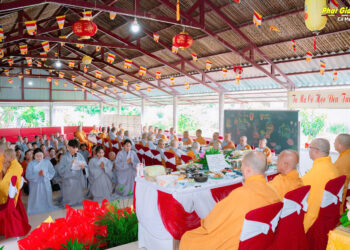 Cà Mau: Lễ húy kỵ cố Ni sư Thích Nữ Diệu Liên và Vu lan báo hiếu tại chùa Vĩnh Thái An