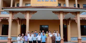 Tin vắn | Cà Mau: Chùa Long Phước tiếp đoàn công tác “Cộng đồng sống tử tế”