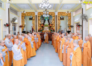 Cà Mau: Chư hành giả Ni cử hành Sám hối, Bố-tát cuối mùa An cư