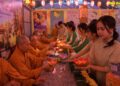 Cà Mau: Chùa Phước Bửu trang nghiêm lễ Thắp nến Báo đáp Tứ trọng ân