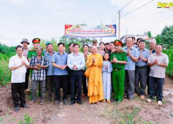 Cà Mau: Khởi công xây dựng cầu Kênh 6 tại xã Vĩnh Hậu