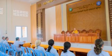 Tin vắn – Cà Mau: Khóa tu thiền Vipassana lần thứ 28 tại chùa Long Phước