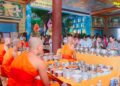 Cà Mau: Lễ đặt bát tại chùa Cosdon nhân dịp lễ Sen Dolta