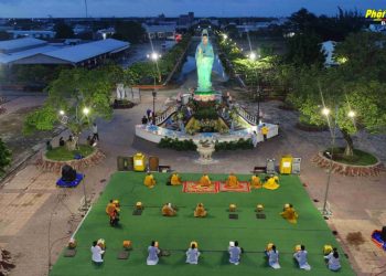 Thường trực BTS Phật giáo tỉnh ngày thứ hai hành trì cầu nguyện đẩy lùi dịch bệnh
