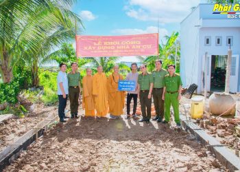 Phật tử Quán Âm Phật Đài tặng nhà tình thương AN CƯ số 30