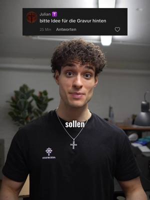 Für welche Gravur entscheidest Du dich ? #christianbrand #kreuzkette 