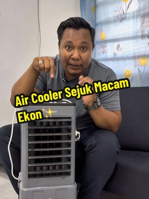 Nak sejuk nyaman pakai je air cooler🤩 #aircooler  #aircoolermurah  #kipas 