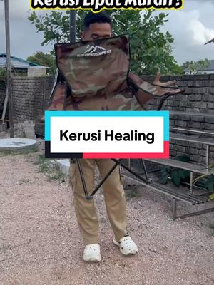 ⁣Tak perlu susah dah lepas ni nak lepak mana-mana. Terus buka kerusi healing ni dan nikmati suasana i