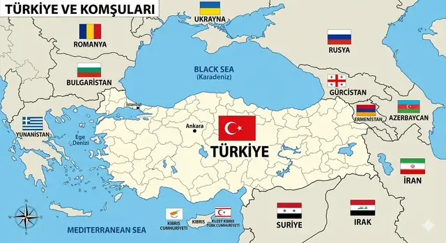 “Sence bu haritada en güçlü ülke hangisi? 🇹🇷👀”