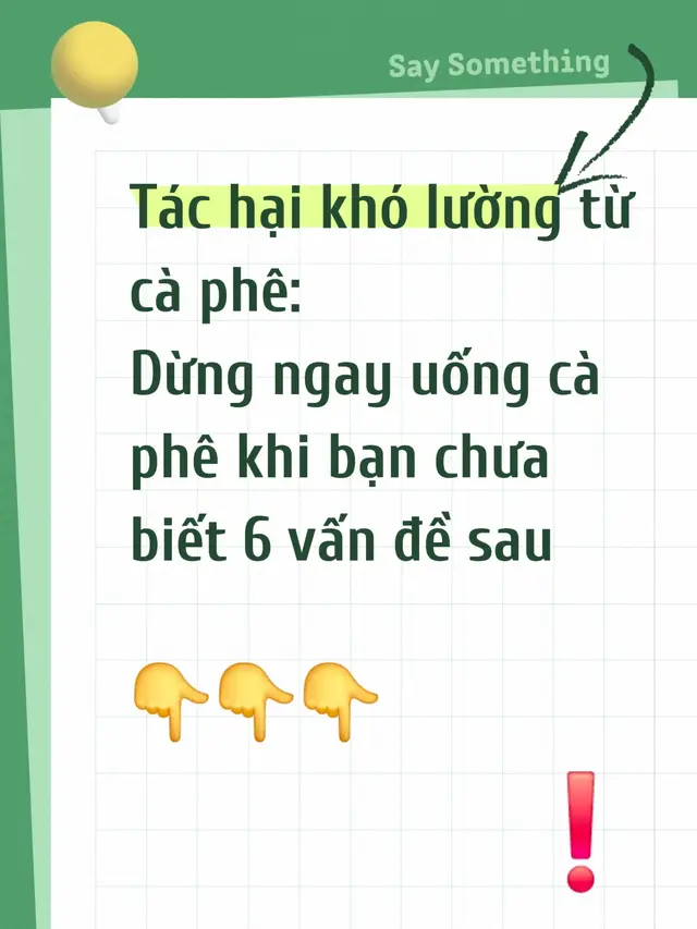 ⁣Cà phê là thức uống quen thuộc giúp nhiều người tỉnh táo, tăng tập trung và l?