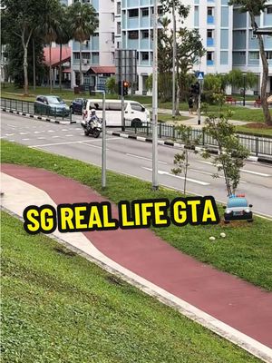 ⁣Real life GTA 5 in Singapore  #gta5 #gta #singapore #fastandfurious 
