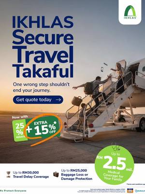 ⁣One wrong step shouldn’t end your journey. 🛡️​ Travel with confidence with IKHLAS Secure Tr