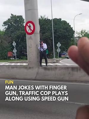 ⁣Berani eh abang ni 🤣 Follow @saysdotcom for more fun videos! 🎥: @/sharulnizam124 (Tiktok) #SAY