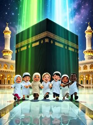 ⁣Sevimli cocuklar Kabe yolunda #kabe #cocuk #dancepro #viral #kesfet 