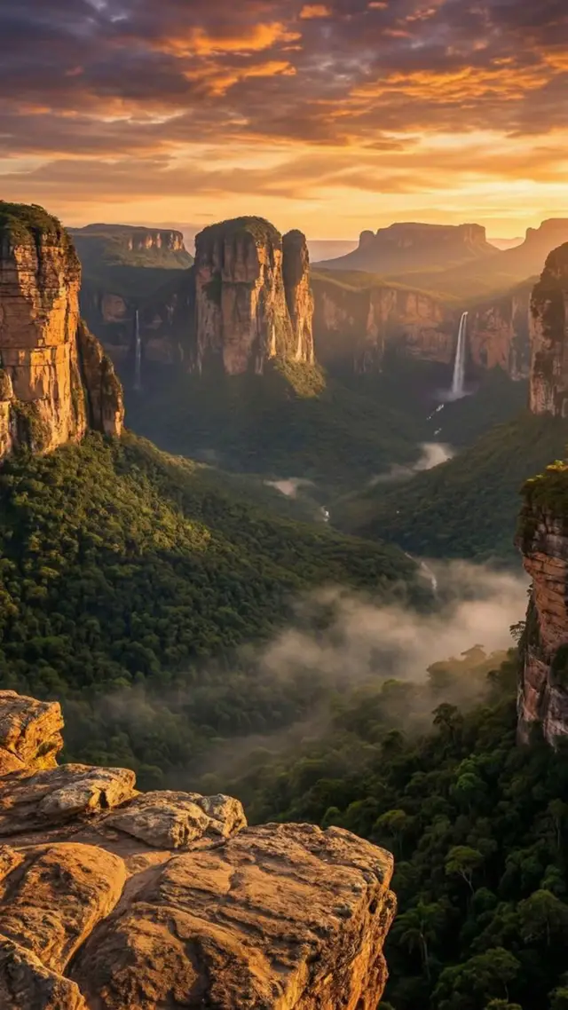 ⁣A Chapada Diamantina, localizada no coração da Bahia, é um destino espetacular para férias em ju