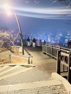 ⁣The beauty of the city could take your breath away ✨✨❤️#tiktok  #서울 #남산타워 #south