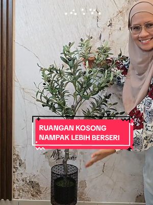 ⁣RUANGAN KOSONG NAMPAK LEBIH BERSERI DENGAN POKOK HIASAN ARTIFICIAL  #pokokhiasan #pokokhiasanmurah #
