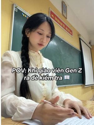 ⁣Khi được vào vai cô giáo 📖 #VFC #VTV 