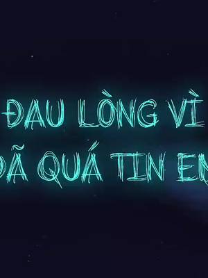 ⁣từ nay anh chẳng dám tin vào ai nữa đâu #HoangDuong #edit #videolyrics #xh 