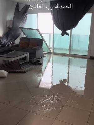⁣Ajman yesterday  الحمدلله ربنا سلم #Uae storm #dubai #ajman 