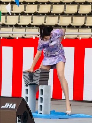 ⁣⌇瓦割りイベントで、まさかの結果に… When the tile-breaking didn’t go as planned