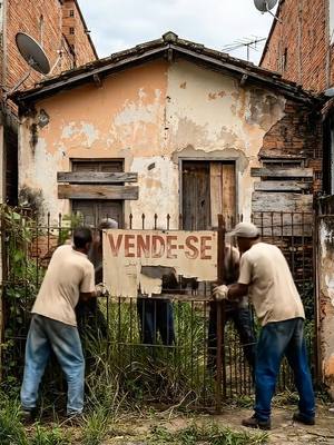 ⁣De uma casinha onde todos passavam longe para um lugar admirável e surpreendente. #antesedepois #re