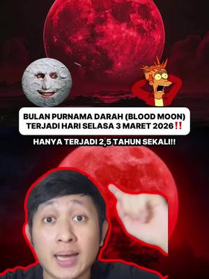 ⁣BESOK GUYS‼️ 2,5 TAHUN SEKALI LOH😱 #TikTokTainment #bloodmoon #RamadanDiTikTok #dola #id 