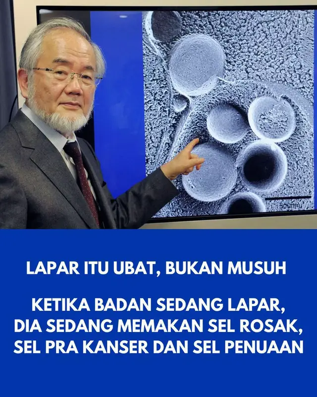⁣Ramai orang takut lapar. Bila perut bunyi, cepat-cepat kita cari makanan. Tapi sebenarnya, bila kita