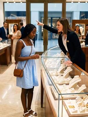 ⁣Ela foi humilhada por causa de suas roupas… mas a funcionária não imaginava o que estava prestes