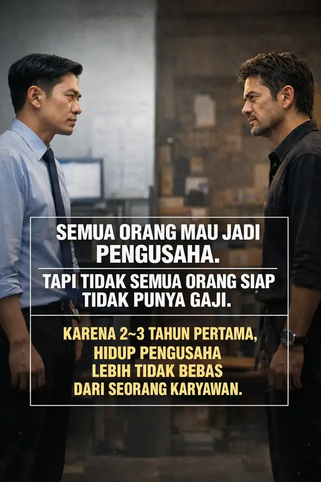 🎯 1. Perbedaan Mendasar: Karyawan vs Pengusaha 👨‍💼 Karyawan Mencari Keamanan Karyawan ing