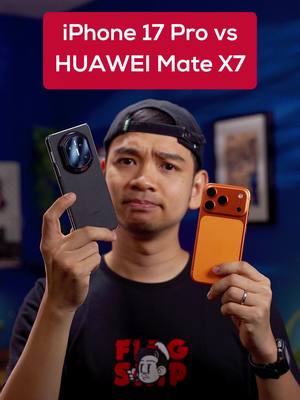 ⁣Kamera foldable vs iPhone Pro.  Matchup yg kedengeran ga adil. Harusnya beda dunia… …tapi ini fo