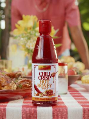 Sweet, with a touch of heat. Chili Crisp Hot Honey — available now.