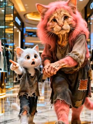 The poor grandmother cat sacrifices herself to help her grandson.#KidsCanada #FamilyFriendly #KidsLe