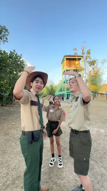 อาอิ๊ยา~ 💃🏻🕺⛰️ @Wanoiz @Forcezii  #น้องฟ้าใส #spd #น?