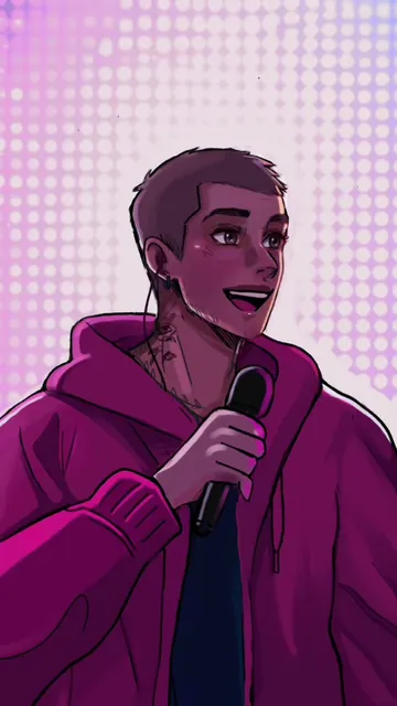 YES COACHELLAAA 🎵 #justinbieber #beautyandabeat #animation #art #cartoon