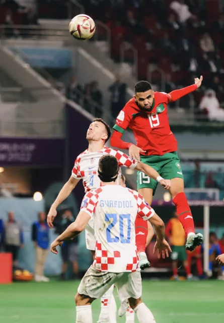 Air En-Nesyri ✈️🇲🇦 #FIFAWorldCup 