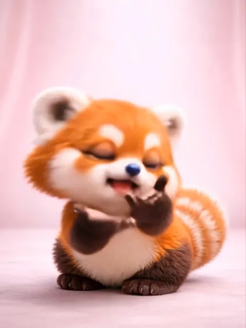 🐔 #redpandababy #aifunnyvideos #dancingredpanda #roo