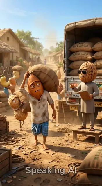 ⁣Poor Badam Emotional Story 😭 |  Part-2 #creatorsearchinsights #sadstory #lovestory #aifood #tikto