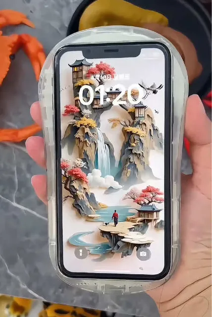 ⁣iPhone wallpaper tutorial – How to set up 3D & live wallpaper on iPhone step by step (iOS 26 guide