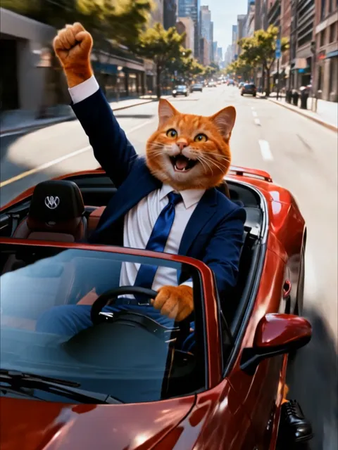 ⁣The poor cat who refused to give up. #catg #meow #HistoryTime #cat