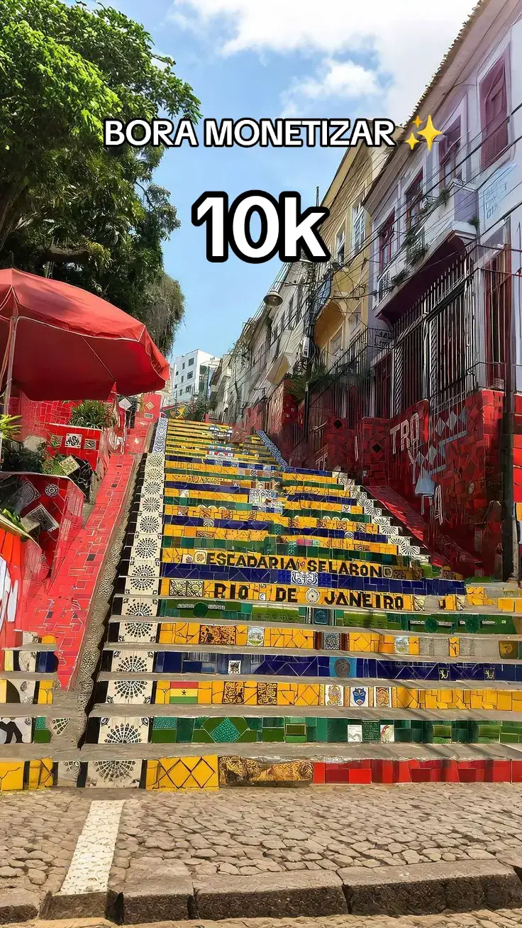 ⁣#creatorsearchinsights  🎨 Tudo sobre a Escadaria Selarón A Escadaria Selarón é um dos pontos t