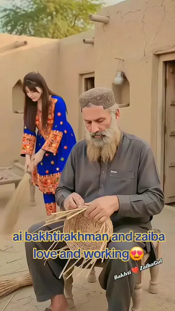 #Ai bakhtirakhman and zaiba part12 love ❤️ working time bakhtirakhman and zaiba #please  like fo