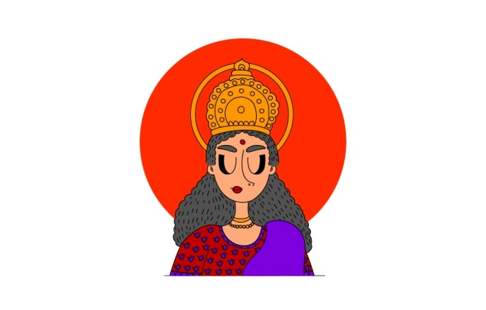 The Best Durga Ashtami Illustration To Brighten Up Your Day image