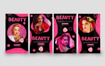 Beauty Instagram Story After Effects Template